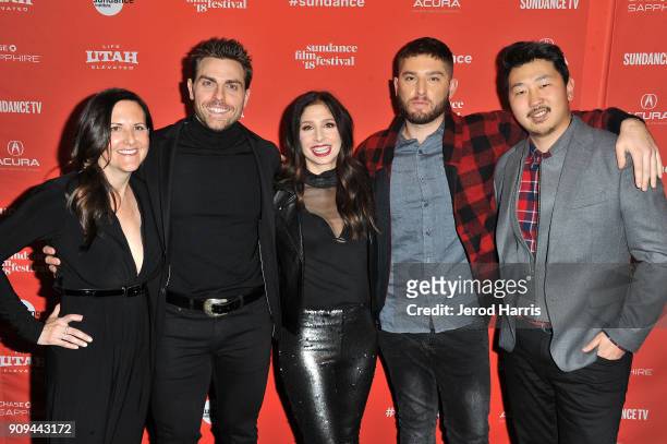 Mary Pat Bentel, Colt Prattes, Shoshannah Stern, Josh Feldman and Andrew Ahn attend the Indie Episodic Program 2 during the 2018 Sundance Film...