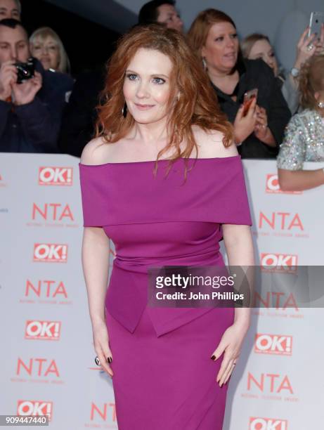 Jennie McAlpine attends the National Television Awards 2018 at the O2 Arena on January 23, 2018 in London, England.