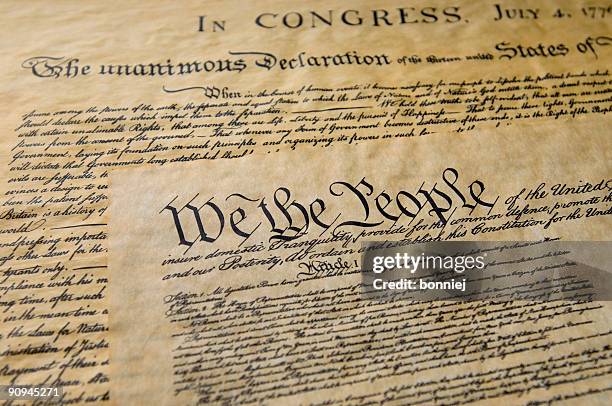 american history - constitutional declaration stock pictures, royalty-free photos & images