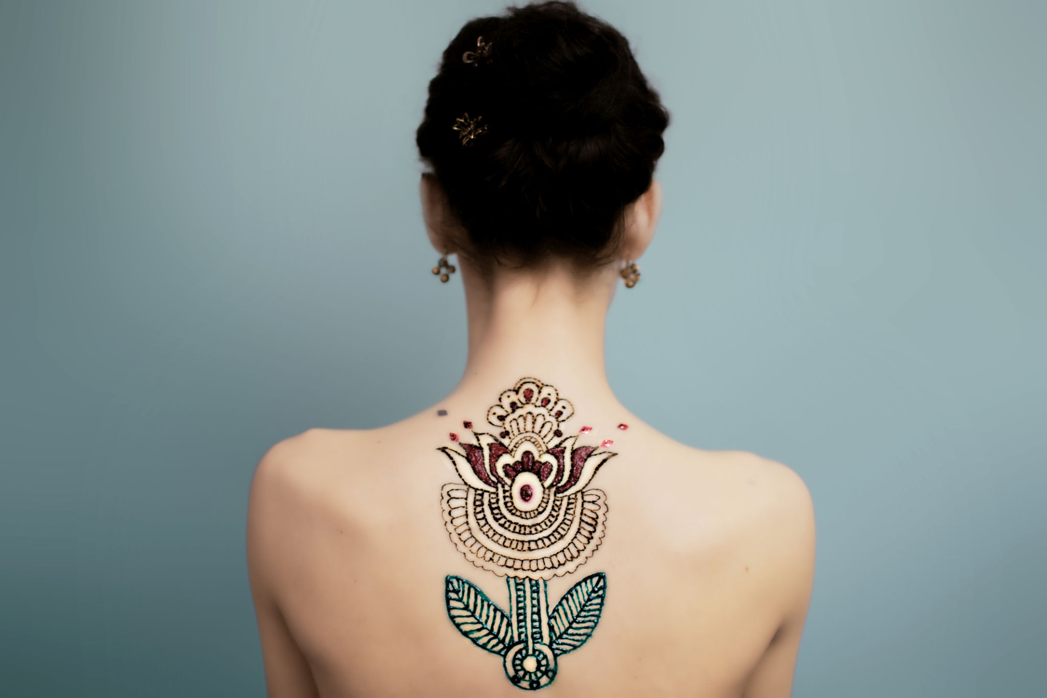 colorful temporary tattoos