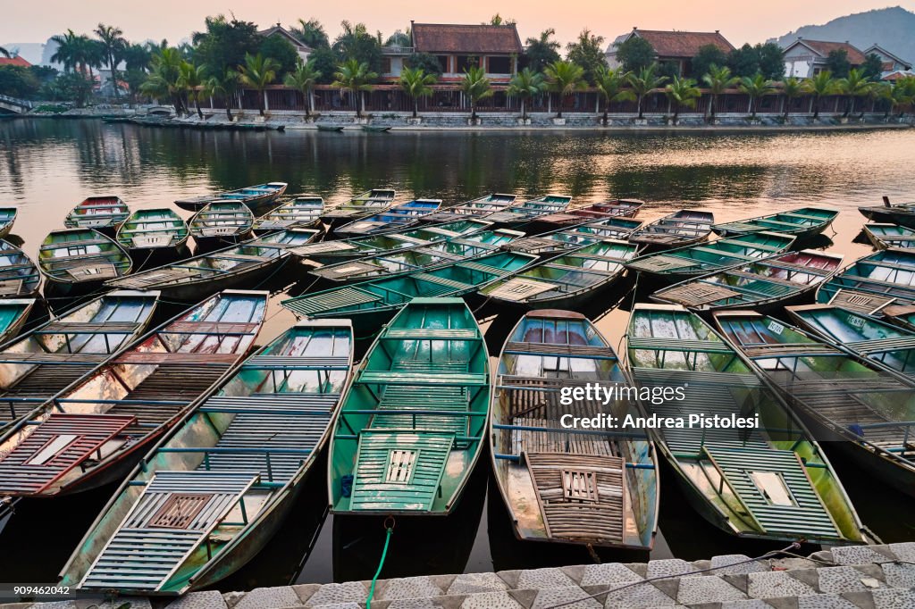 Scenic area of Hoa Lu, Vietnam