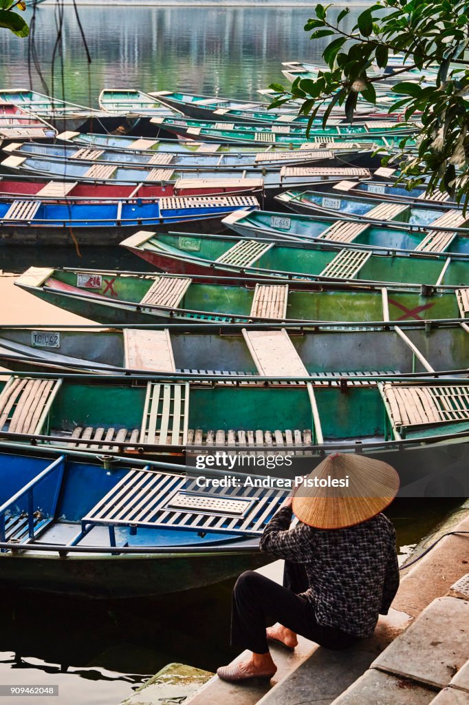 Scenic area of Hoa Lu, Vietnam
