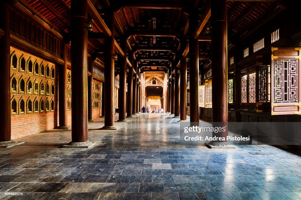 Chua Bai Dinh Buddhist pagoda, Ninh Binh, Vietnam