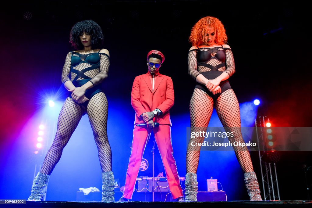 August Alsina Performs At Indigo At The O2 London