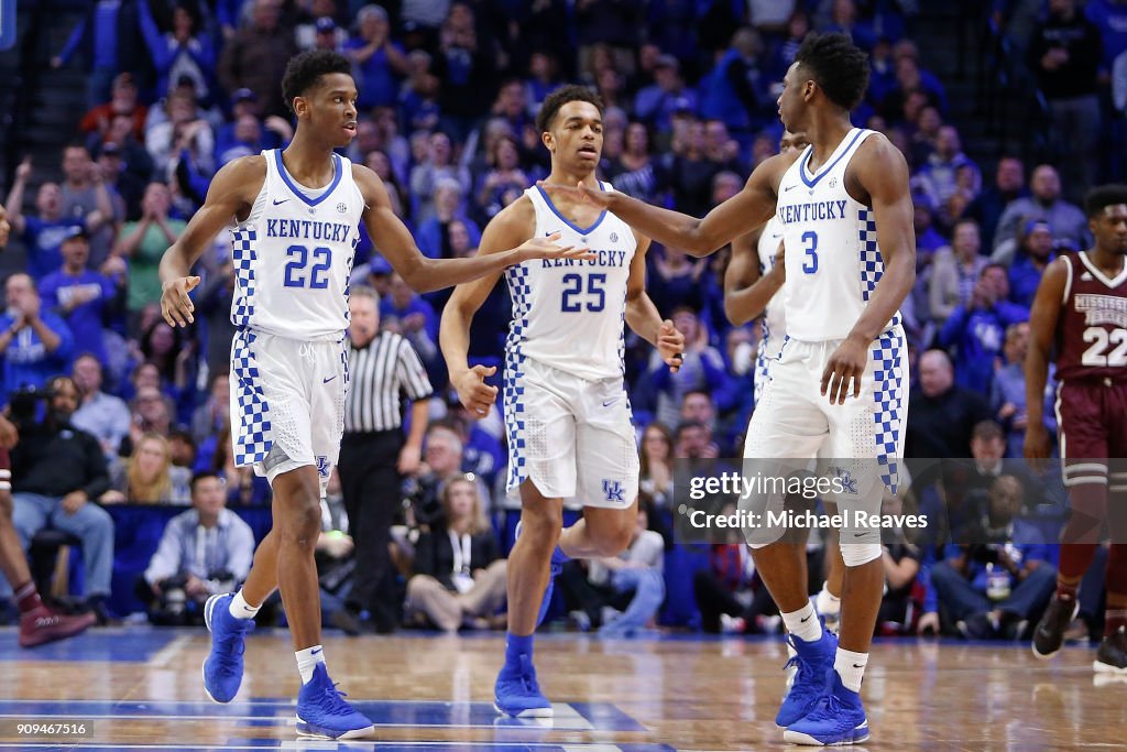 Mississippi State v Kentucky