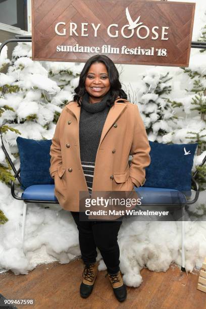 Octavia Spencer attends the "A Kid Like Jake" pre-party at Sundance Film Festival 2018 at The Grey Goose Blue Door on January 23, 2018 in Park City,...