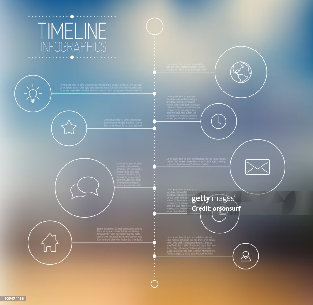 Report Timeline Example Infographic Timeline Report Template High-Res Vector Graphic - Getty Images