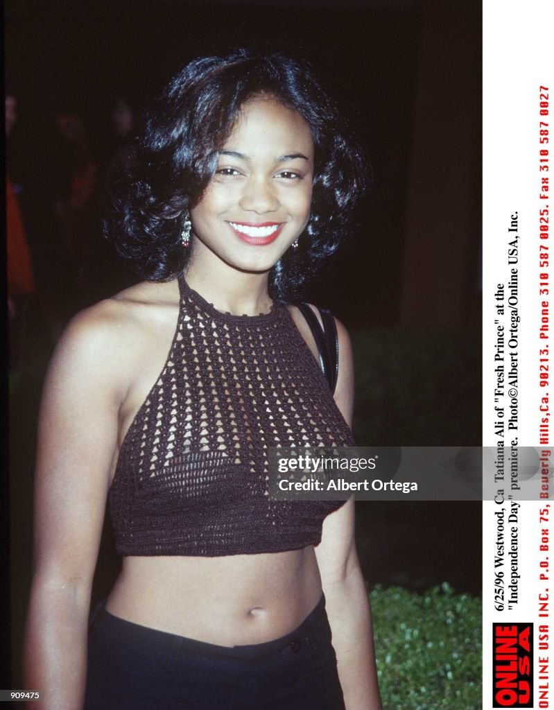 Westwood CA. Tatyana Ali of "The Fresh Prince Of Bel-Air" at the