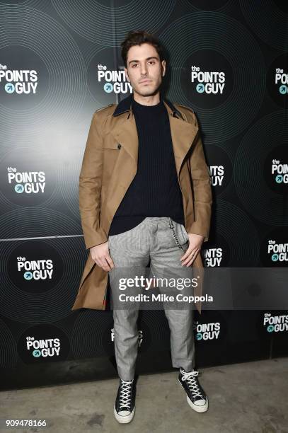 Joey Zauzig attends The Points Guy Presents TPG Soundtracks Pre-Grammy Party With Lil Uzi Vert on January 23, 2018 in New York City.