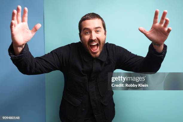 Erik Donley from the film 'Dinner Party' poses for a portrait in the YouTube x Getty Images Portrait Studio at 2018 Sundance Film Festival on January...