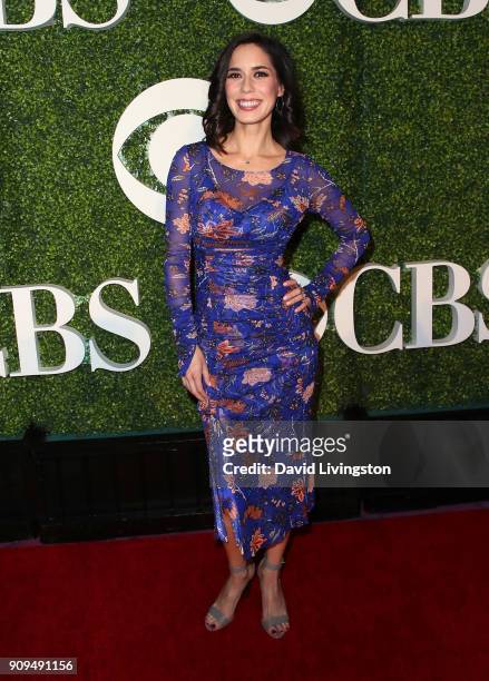 Actress Sheila Carrasco attends the CBS Diversity Showcase at El Portal Theatre on January 23, 2018 in North Hollywood, California.