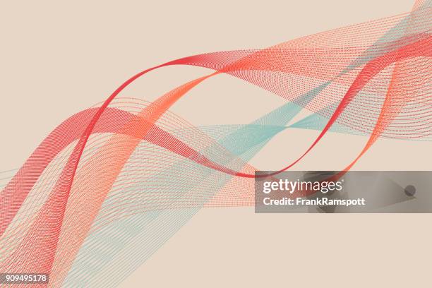 tribal vector data curve line pattern horizontal - empty swing stock illustrations