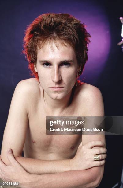 English rock star John Waite, the lead vocalist of The Babys and Bad English, 1979.