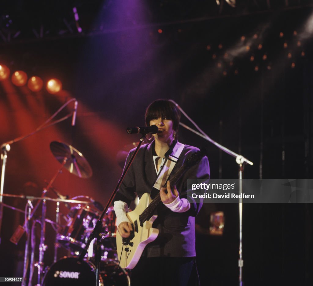 The Pretenders Perform On Stage In Montreux