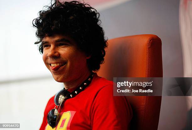 Cuban punk rock musician Gorki Aguila, lead singer of the band "Porno Para Ricardo", which has been banned from public performances in Cuba and from...