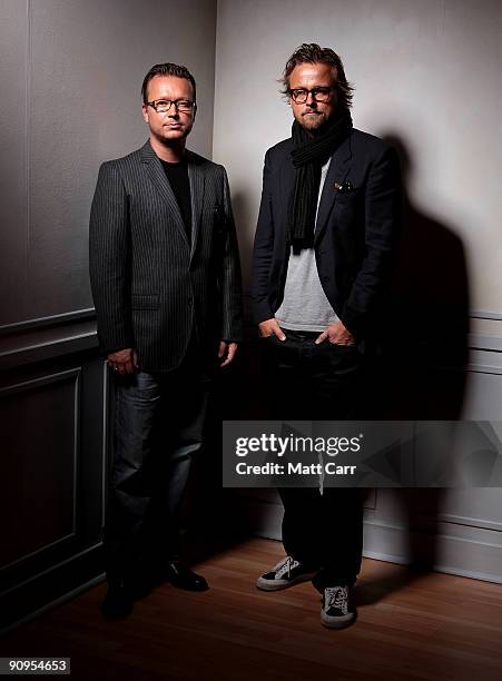 Directors Espen Sandberg and Joachim Ronning from the film 'Max Manus' poses for a portrait during the 2009 Toronto International Film Festival at...