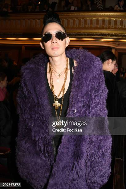 Chinese american actuer/singer Vanness Wu attends the Stephane Rolland Haute Couture Spring Summer 2018 show as part of Paris Fashion Week on January...