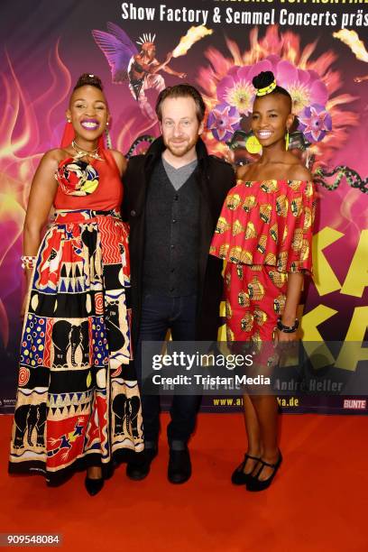 Fabian Busch attends the Afrika! Afrika! 2018 Show Premiere on January 23, 2018 in Berlin, Germany.