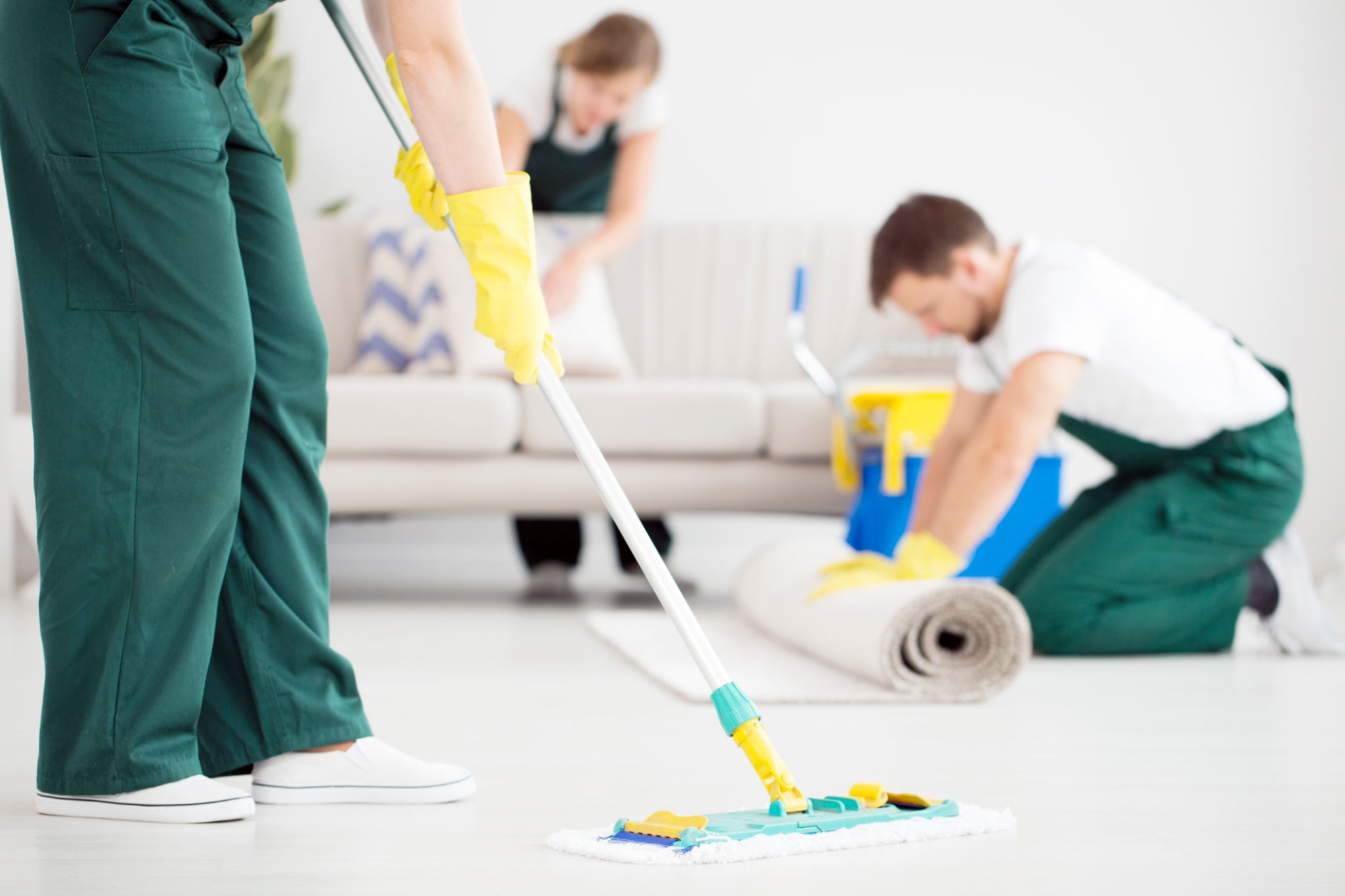 cleaning crew