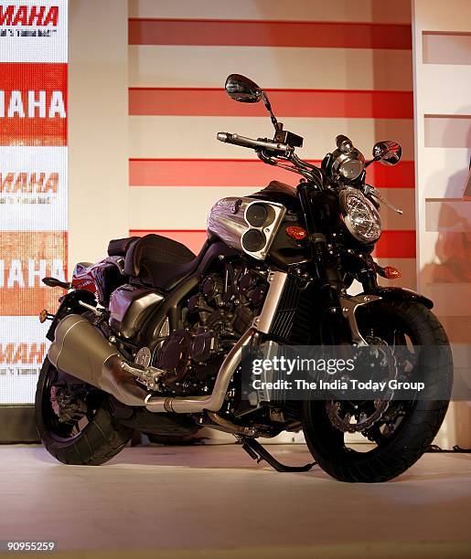 The launch of Yamaha VMAX super bike in New Delhi. This event was attended by Yamaha Motor CEO, Yukimine Tsuji, Actor and Yamaha Brand Ambassador,...