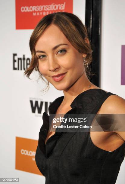 Actress Courtney Ford arrives to the Entertainment Weekly and Women in Film pre-Emmy Party presented by Maybelline Colorsensational held at...