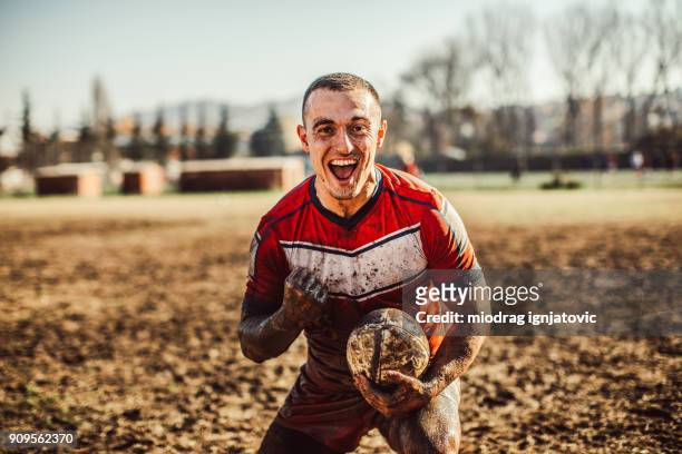 celebration on rugby field - rugby sport stock pictures, royalty-free photos & images
