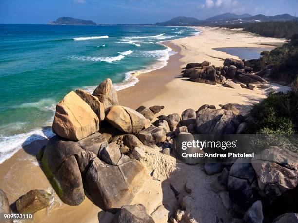 baibien thu nham beach, central vietnam - phu yen province stock pictures, royalty-free photos & images