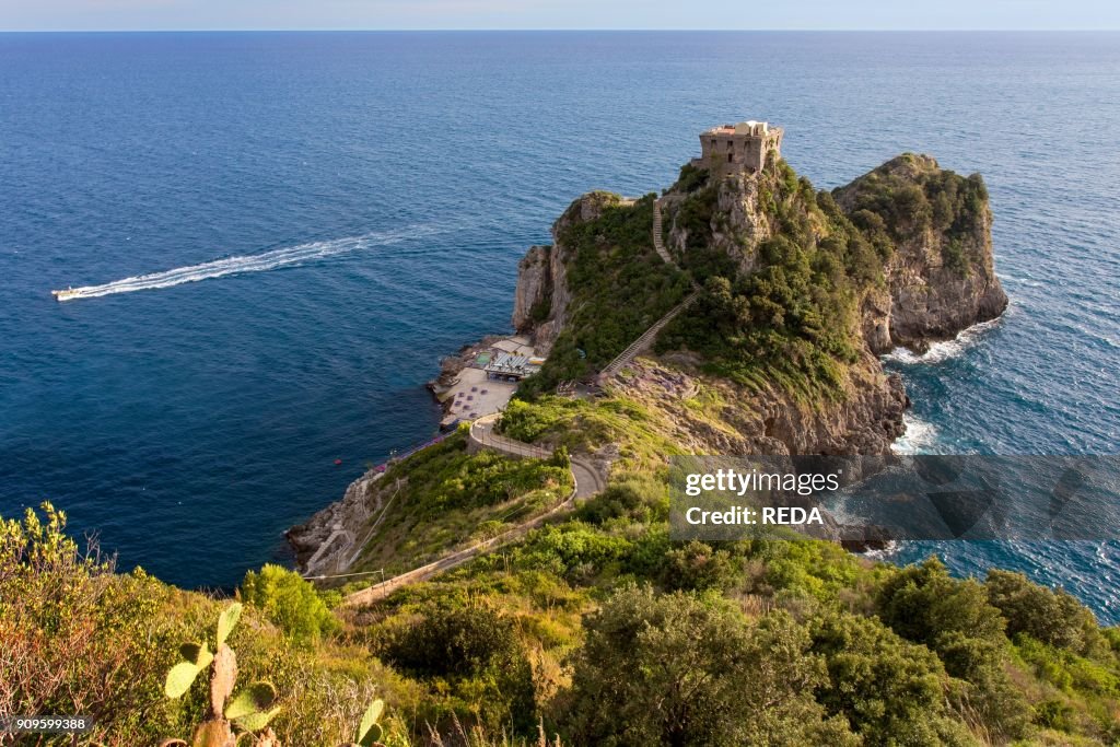 Maiori cityscape. Campania. Italy. Europe
