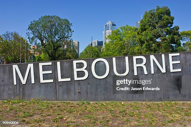 carlton gardens, melbourne, victoria, australia. - carlton gardens stock pictures, royalty-free photos & images