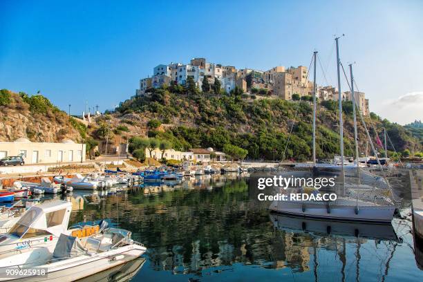 Sperlonga harbour. Lazio. Italy. Europe.