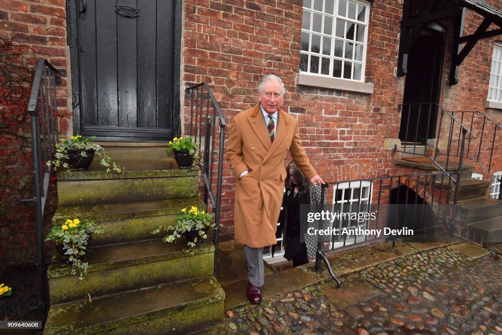The Prince Of Wales And Duchess Of Cornwall Visit Cheshire
