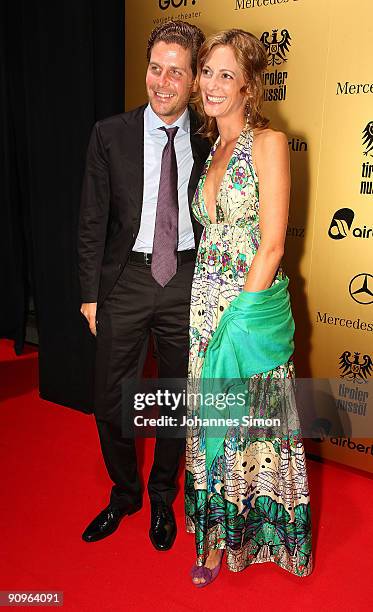 Philip Greffenius and his wife Evelyn attend the United People Charity Night on September 18, 2009 in Munich, Germany.