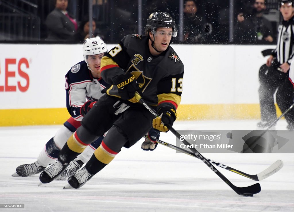 Columbus Blue Jackets v Vegas Golden Knights