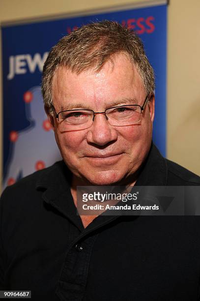 Actor William Shatner attends the DPA pre-Emmy Gift Lounge at the Peninsula Hotel on September 18, 2009 in Beverly Hills, California.