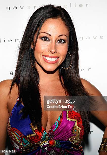 Shana Palmira attends Gavert Atelier Salon Pre-Emmy Awards Beauty Bash at Gavert Atelier Salon on September 18, 2009 in Beverly Hills, California.