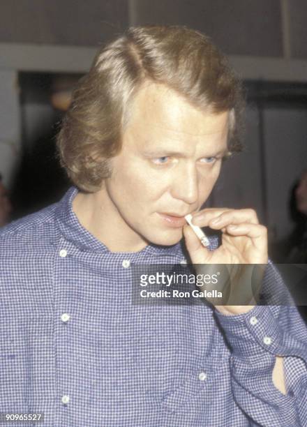 Actor David Soul attends the "Because We Care" Benefit for Cambodia on January 29, 1980 at Dorothy Chandler Pavilion in Los Angeles, California.