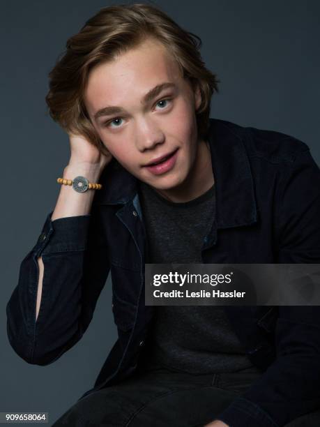 Actor Charlie Plummer is photographed for Self Assignment on September 4, 2015 in New York City.