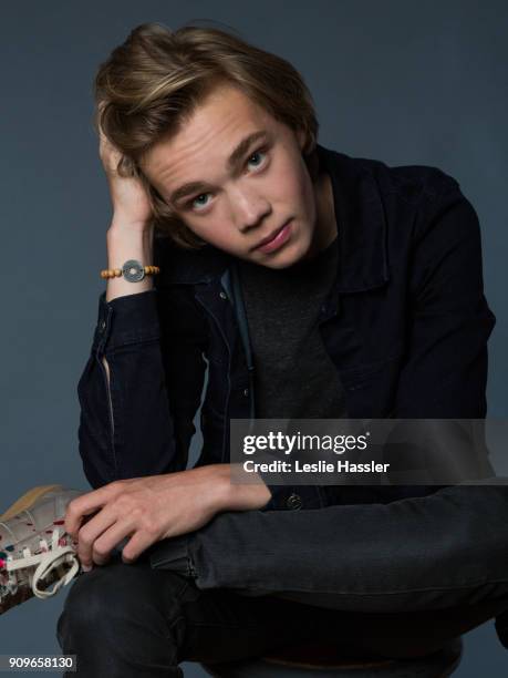 Actor Charlie Plummer is photographed for Self Assignment on September 4, 2015 in New York City.