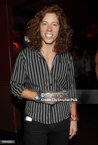Pro snowboarder Shaun White attends Family Guy's Pre-Emmy Celebration hosted by Seth MacFarlane and Night Vision Entertainment at Avalon on September...