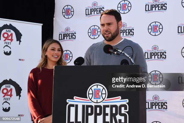 The Yael and Scooter Braun Family Foundation, The L.A. Clippers Foundation and Patrick Beverley of the LA Clippers unveil the newly refurbished...