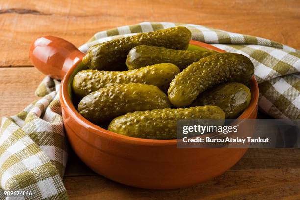 pickles - cetriolino foto e immagini stock