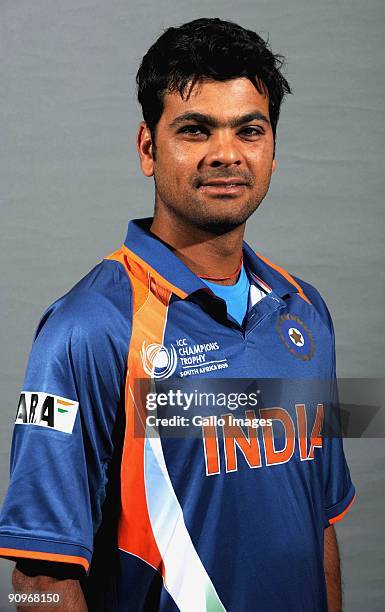 Singh poses during the ICC Champions photocall session of the Indian cricket team at Sandton Sun on September 19, 2009 in Sandton, South Africa.