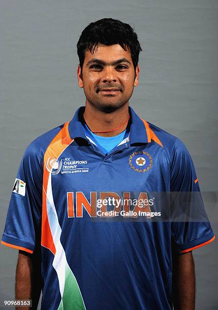 Singh poses during the ICC Champions photocall session of the Indian cricket team at Sandton Sun on September 19, 2009 in Sandton, South Africa.