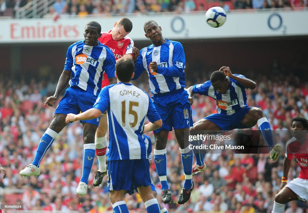 Arsenal v Wigan Athletic - Premier League