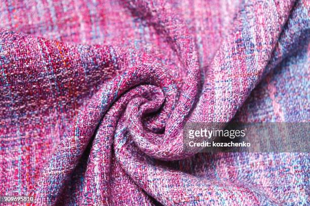 handmade cloth with purple and lilac striped texture. - mens fashion wallpaper foto e immagini stock