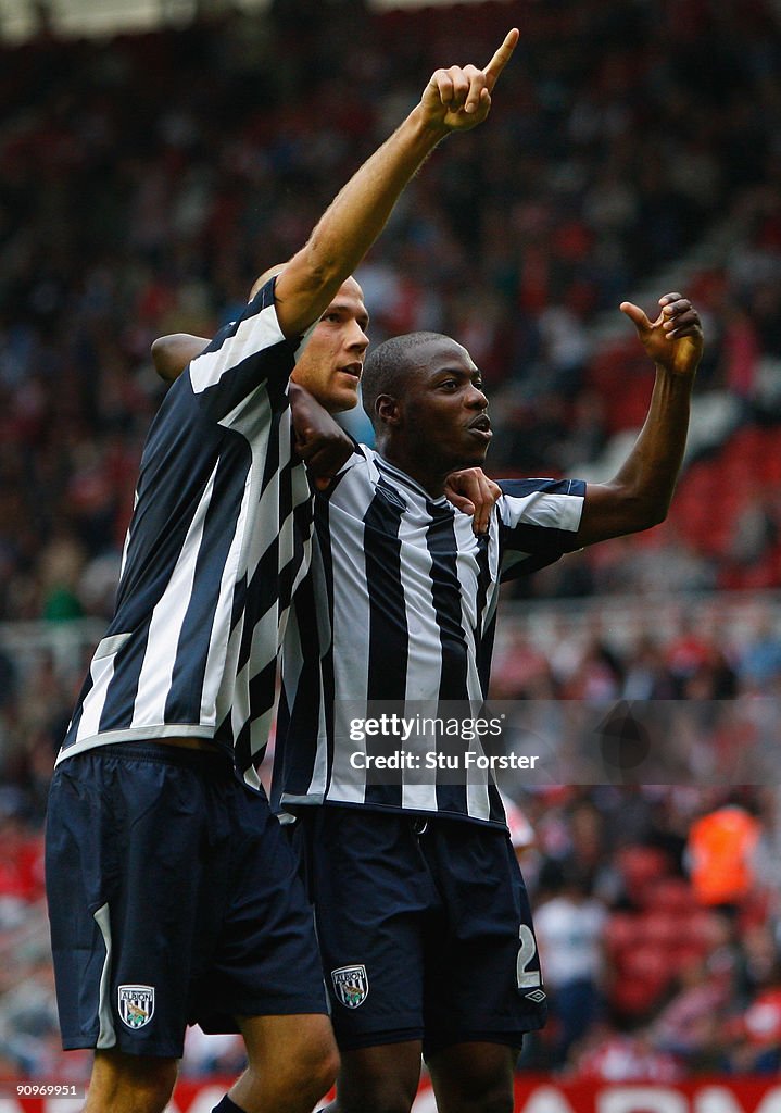 Middlesbrough v West Bromwich Albion