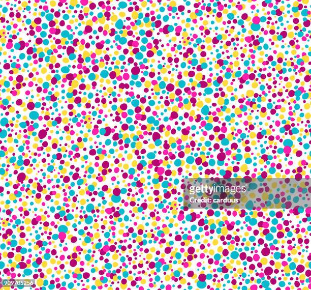 seamless  confetti pattern - carnival background stock illustrations