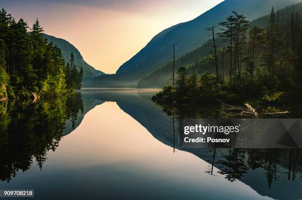 lake colden - adirondack mountains stock pictures, royalty-free photos & images