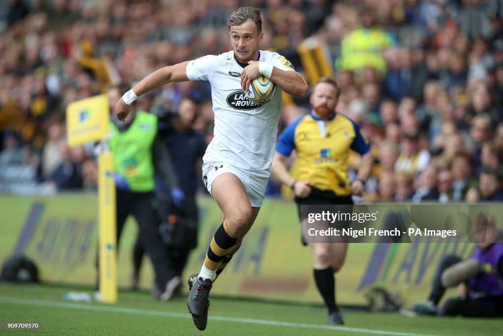 Worcester v Wasps - Aviva Premiership - Sixways Stadium