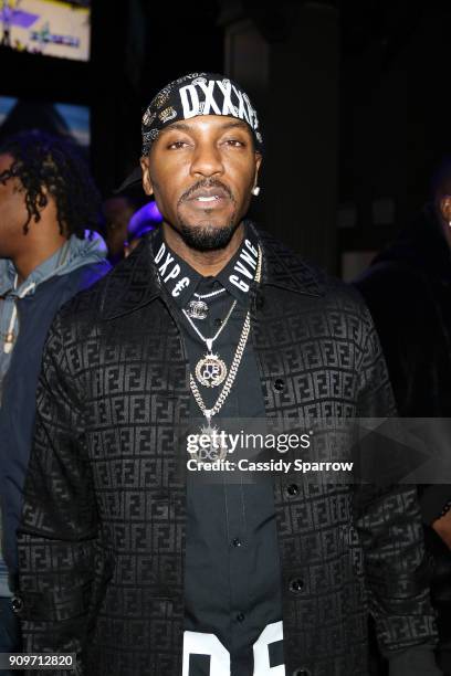 Grafh Attends The Eric Bellinger Grammy Week Lounge Lounge at Suite 36 on January 23, 2018 in New York City.